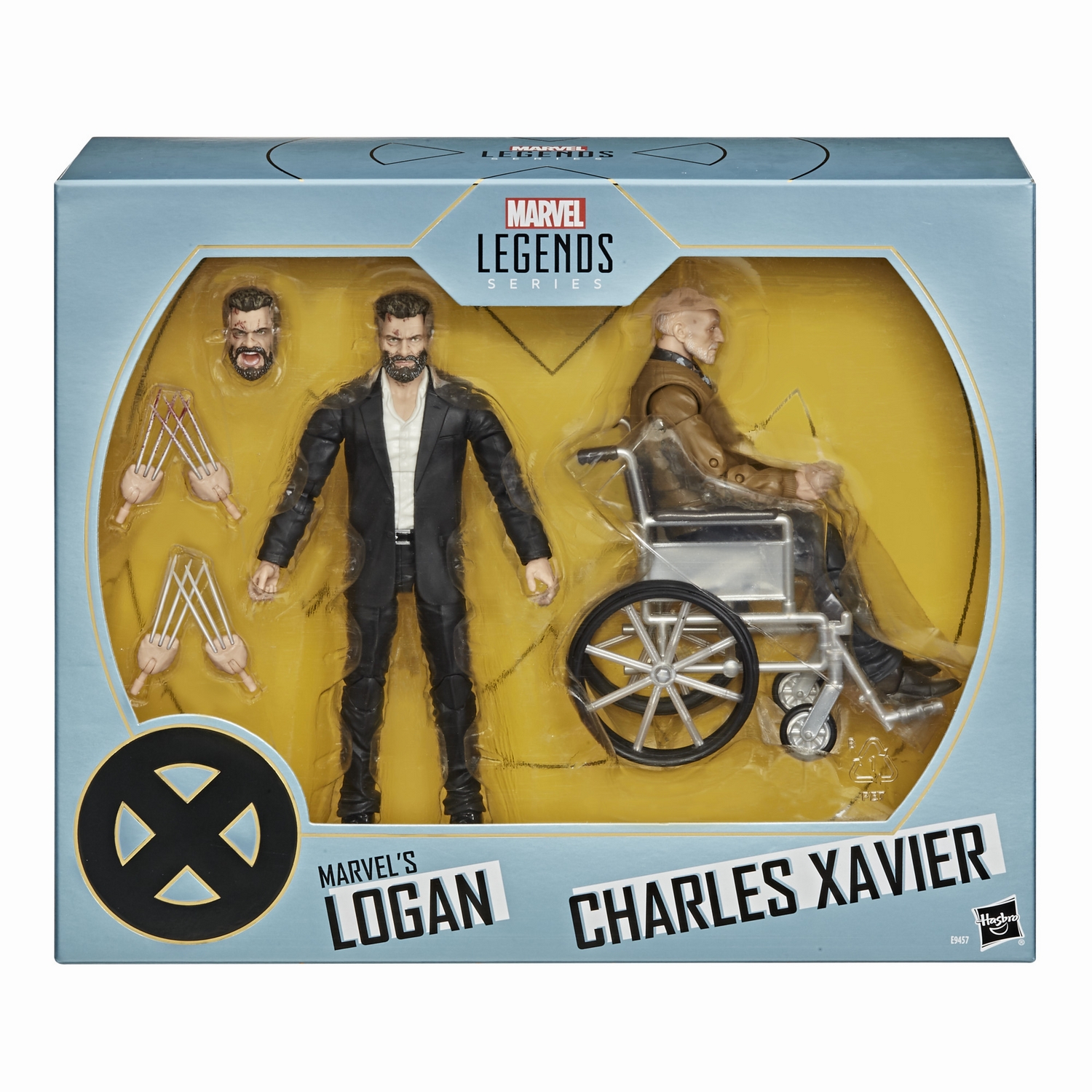 Marvel Legends Series 6-Inch X-Men Marvel’s Logan & Charles Xavier Figure 2-Pack - in pck.jpg