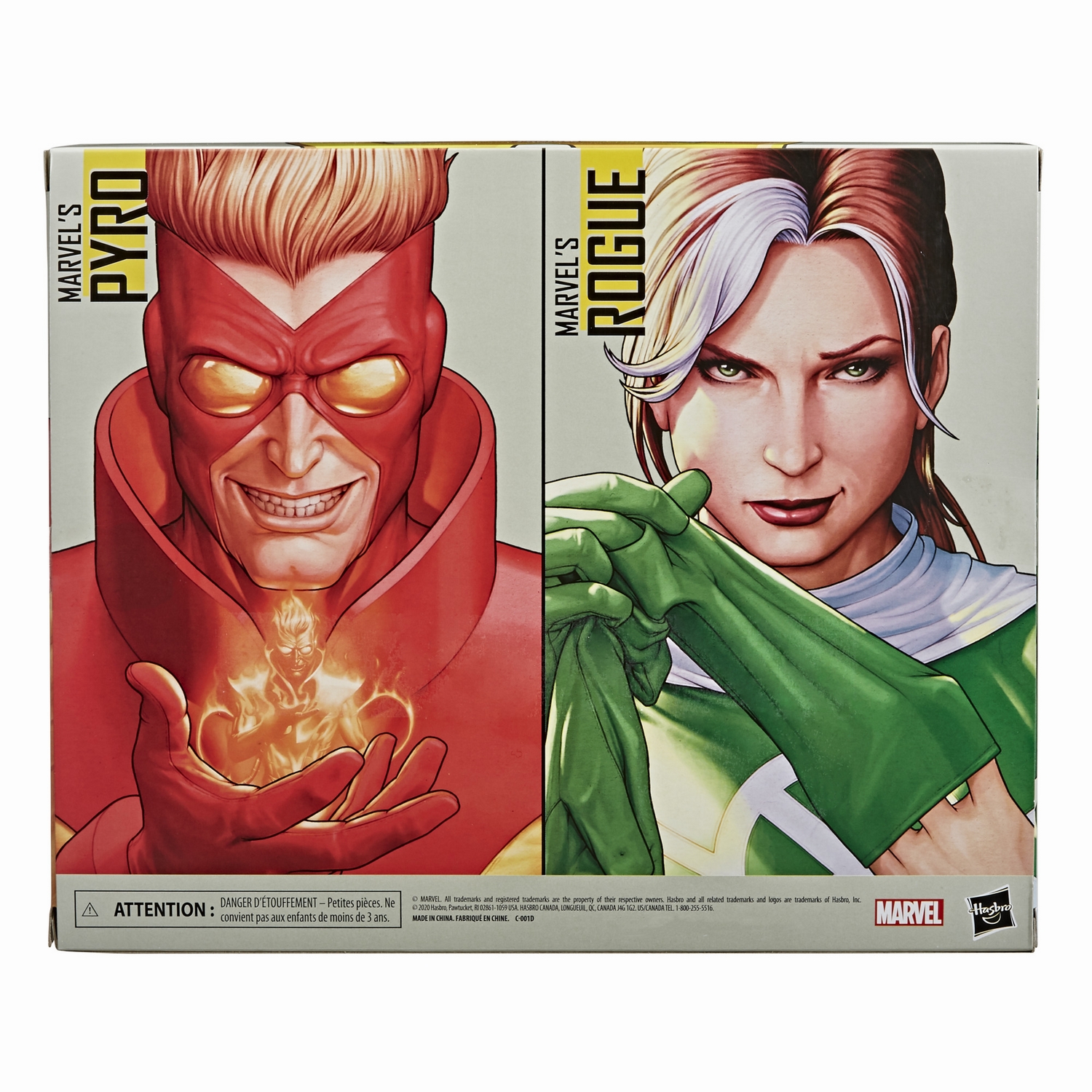 MARVEL LEGENDS SERIES 6-INCH MARVEL’S ROGUE AND PYRO Figure 2-Pack - pckging.jpg