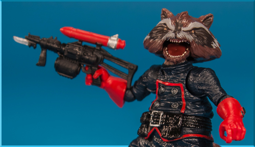 Marvel Legends Rocket Raccoon Series Build-A-Figure from Hasbro