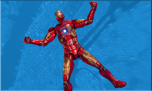 Iron Man Mark VII (Battle Damaged) - Avengers Movie Masterpiece Series from Hot Toys