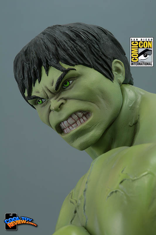 2008 San Diego Comic Con exclusive Incredible Hulk Movie Fine Art Bust by Kotobukiya
