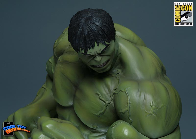 2008 San Diego Comic Con exclusive Incredible Hulk Movie Fine Art Bust by Kotobukiya