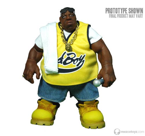 Notorious BIG Bad Boy Juicy Outfit Mezco Exclusive Action Figure