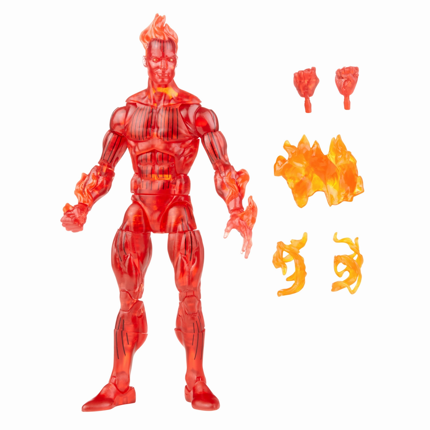 MARVEL LEGENDS SERIES 6-INCH RETRO FANTASTIC FOUR THE HUMAN TORCH Figure_oop 1.jpg