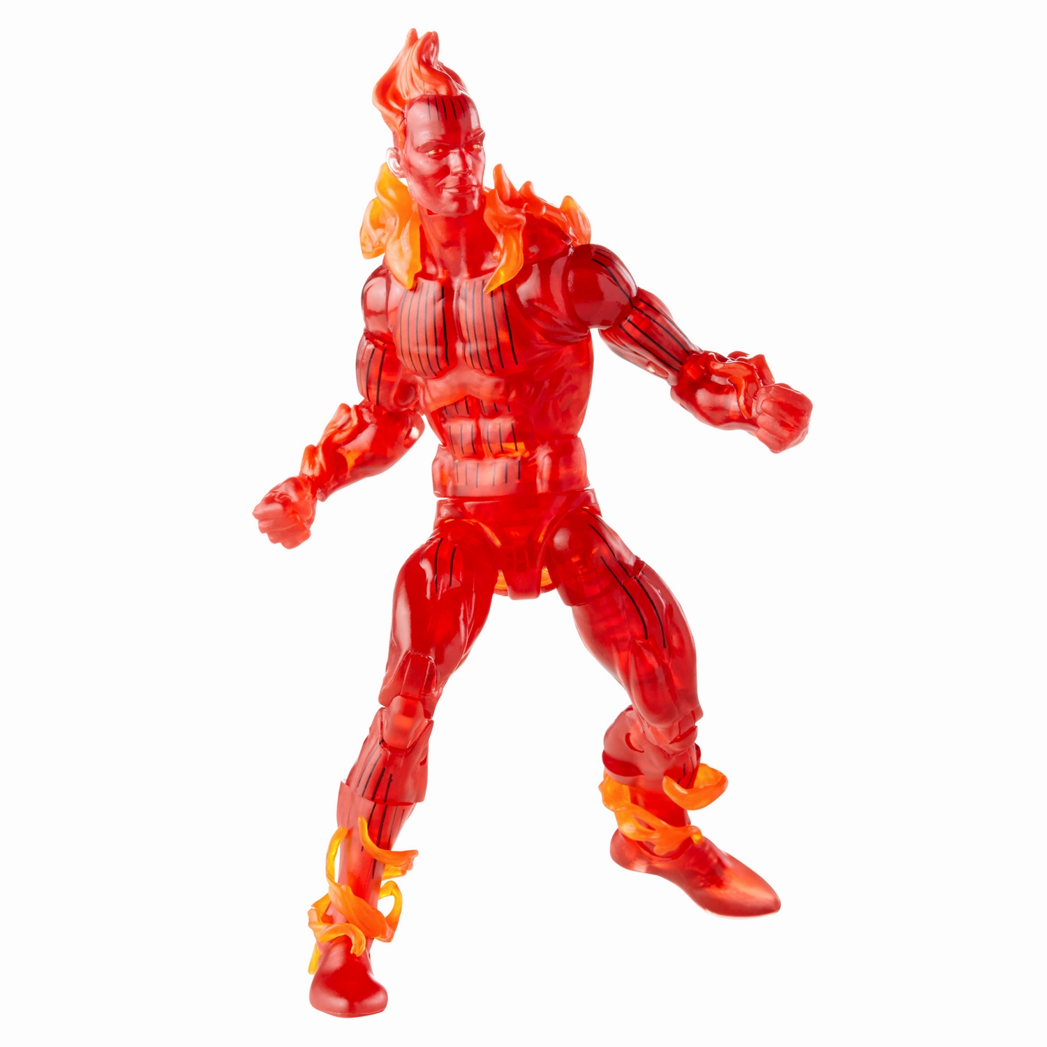 MARVEL LEGENDS SERIES 6-INCH RETRO FANTASTIC FOUR THE HUMAN TORCH Figure_oop 3.jpg