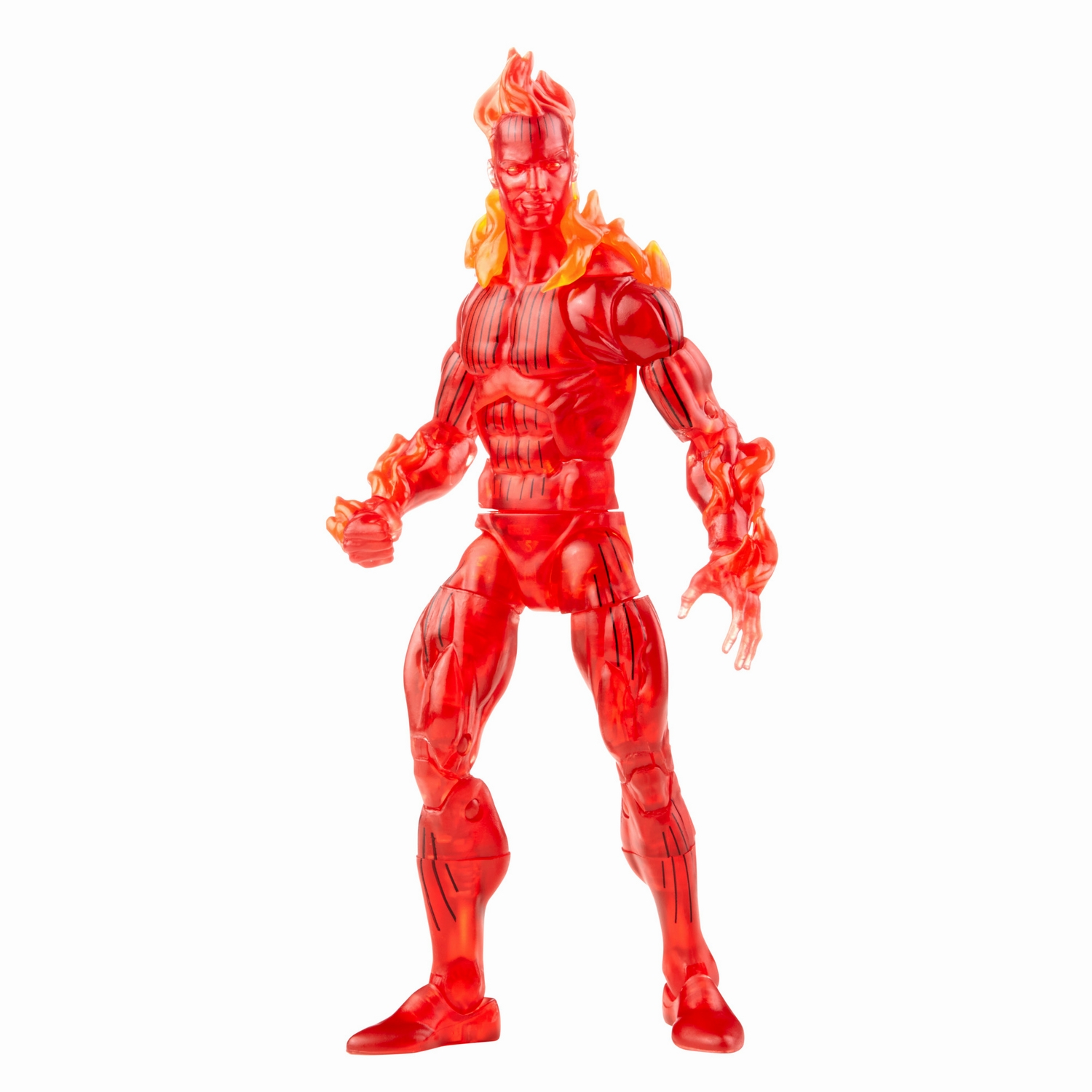 MARVEL LEGENDS SERIES 6-INCH RETRO FANTASTIC FOUR THE HUMAN TORCH Figure_oop 5.jpg