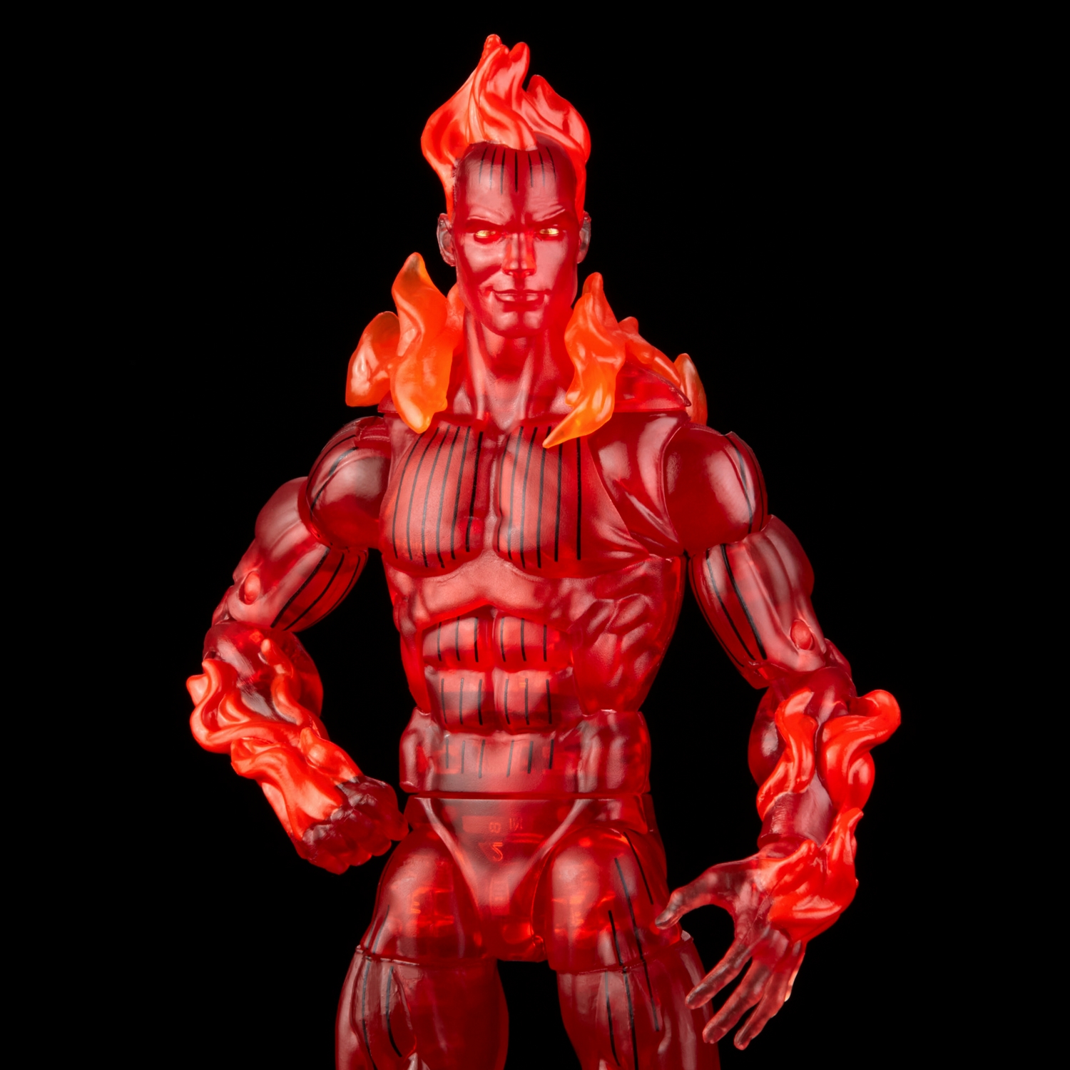 MARVEL LEGENDS SERIES 6-INCH RETRO FANTASTIC FOUR THE HUMAN TORCH Figure_oop 6.jpg