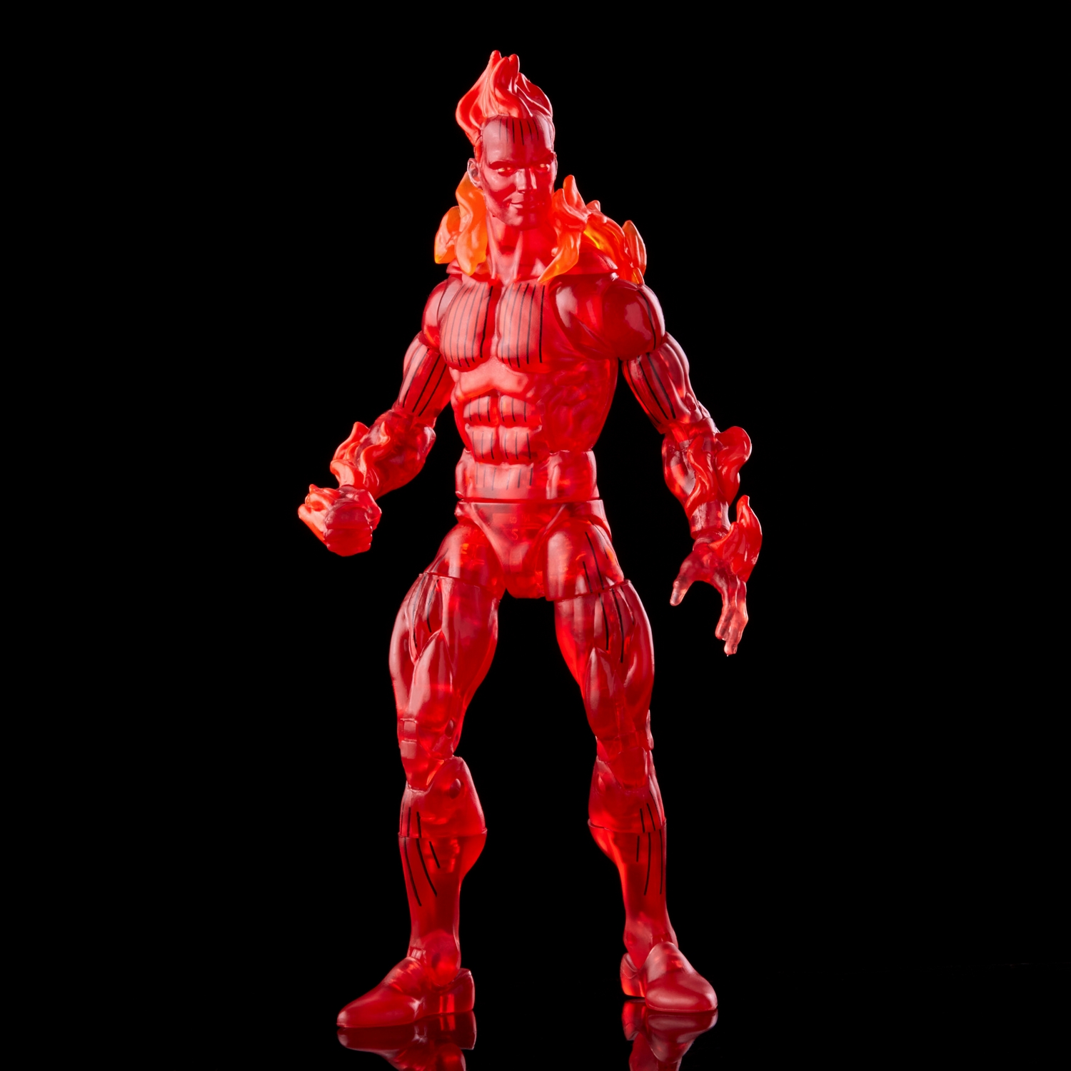 MARVEL LEGENDS SERIES 6-INCH RETRO FANTASTIC FOUR THE HUMAN TORCH Figure_oop 9.jpg