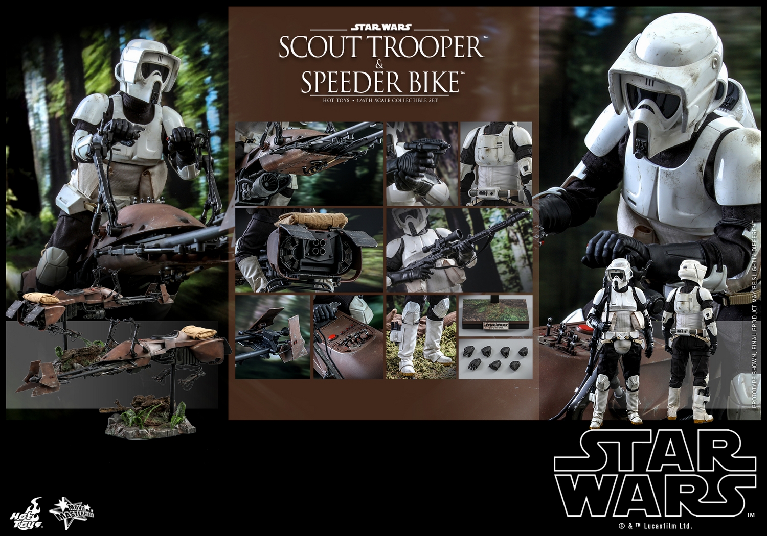 Hot Toys - SWVI - Scout Trooper and Speeder Bike Collectible Set_PR13.jpg