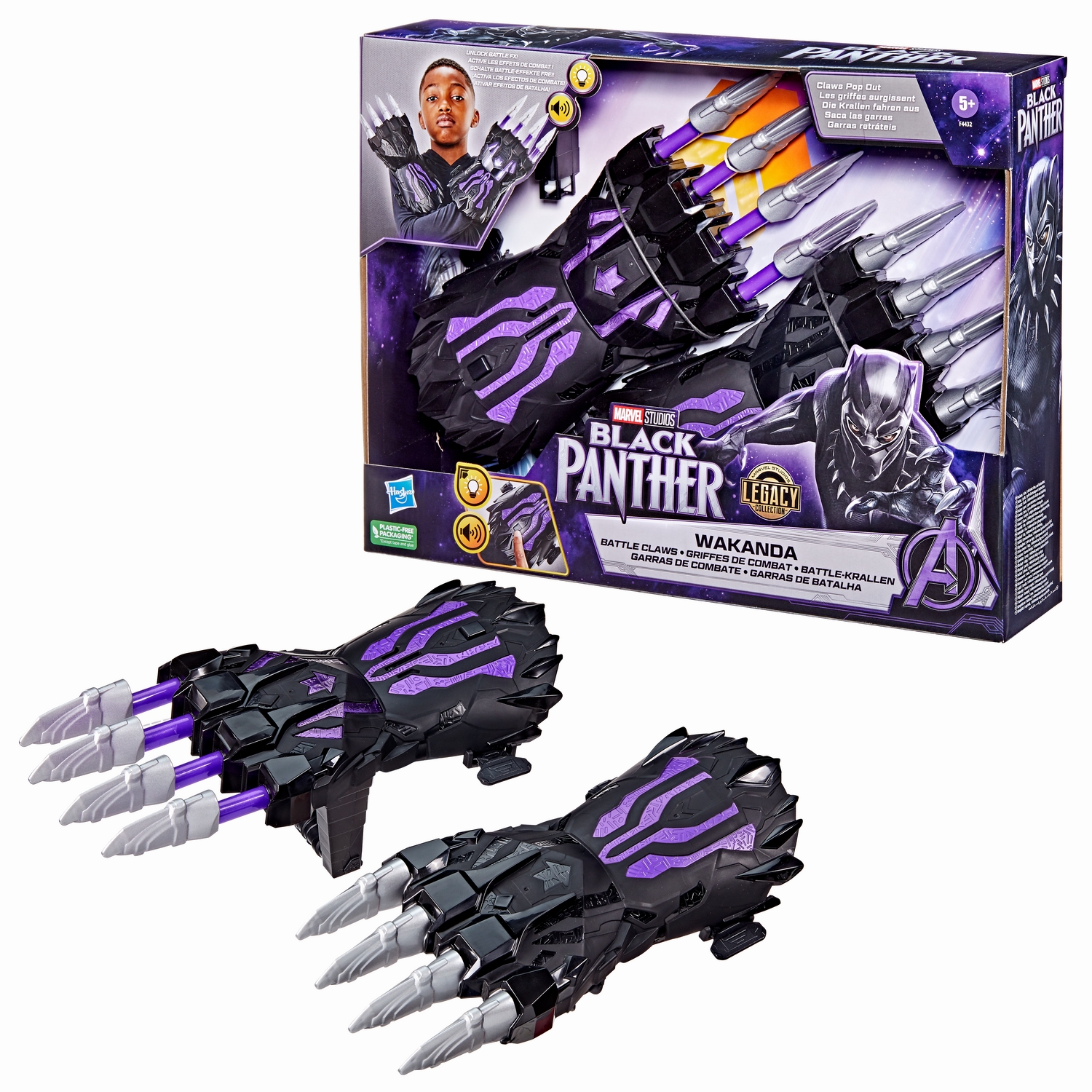 Marvel Black Panther Marvel Studios Legacy Collection Wakanda Battle FX Claws - 1.jpg