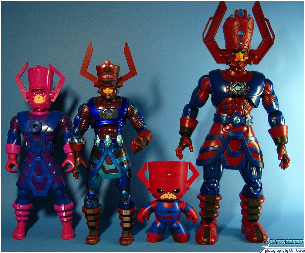 Galactii: Toy Biz Fantasic Four | Toy Biz Marvel Legends Build-A-Figure | Hasbro Mighty Muggs | Hasbro Marvel Universe